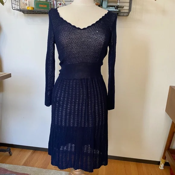 Sparrow sheer sweater dress - Picture 2 of 13